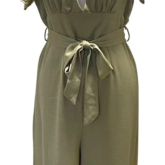 Petal & Pup Orin Jumpsuit Beige Size 8 NWT - Picture 7 of 15